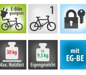 Eufab Amber I Fahrradträger – Bild 3