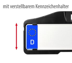 Eufab Bike Lift - absenkbarer Fahrradträger – Bild 4